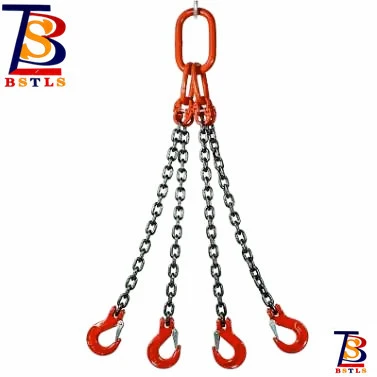 High Quality Alloy Steel One/Two/Three/Four Legs Lifting G80 Chain Sling